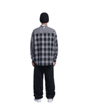 NOMANUAL(ノーマニュアル) M.P CHECK SHIRT - BLACK