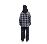 NOMANUAL(ノーマニュアル) M.P CHECK SHIRT - BLACK