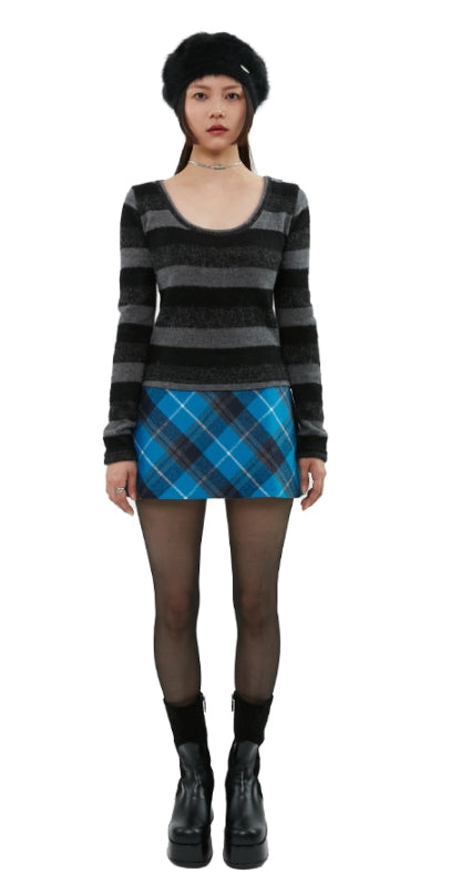 curetty (キュリティー)  C METAL LOGO ANGORA BERET_BLACK