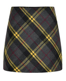 curetty (キュリティー)  C CHECKED A-LINE SKIRT_YELLOW