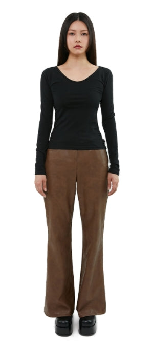 curetty (キュリティー)  C LOGO EMBROIDERY BASIC T-SHIRT_BLACK