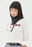 ロマンティッククラウン(ROMANTIC CROWN)  [TGT X RMTCRW]PETIT KNIT MUFFLER_NAVY