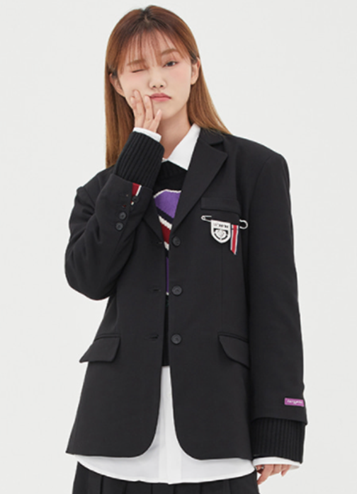 TARGETTO(ターゲット) TGT X RMTCRW]OVER-FIT BLAZER_BLACK