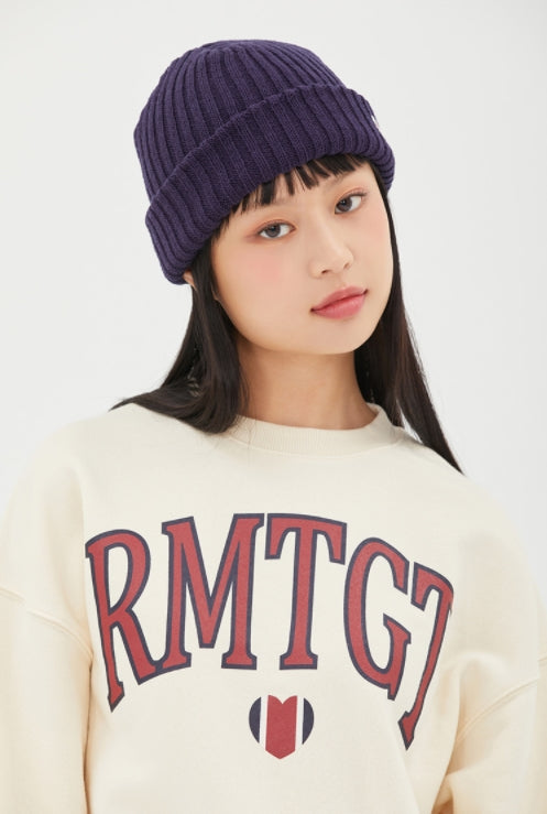 ロマンティッククラウン(ROMANTIC CROWN)  [TGT X RMTCRW]CROP SWEAT SHIRT_OATMEAL