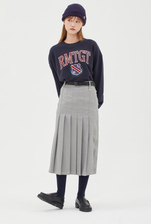 ロマンティッククラウン(ROMANTIC CROWN)  [TGT X RMTCRW]EMBLEM SWEAT SHIRT_NAVY