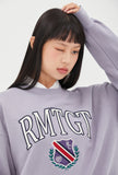 ロマンティッククラウン(ROMANTIC CROWN)  [TGT X RMTCRW]EMBLEM SWEAT SHIRT_LIGHT PURPLE