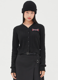 TARGETTO(ターゲット)  [TGT X RMTCRW] RIBBON CABLE CARDIGAN_BLACK