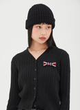 TARGETTO(ターゲット)  [TGT X RMTCRW] RIBBON CABLE CARDIGAN_BLACK