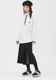 TARGETTO(ターゲット)  [TGT X RMTCRW] STRIPE TIE SHIRT_WHITE