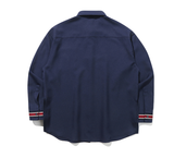 TARGETTO(ターゲット)  [TGT X RMTCRW] STRIPE TIE SHIRT_NAVY