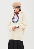 TARGETTO(ターゲット)     [TGT X RMTCRW] SCARF RIBBON HOODIE_OATMEAL