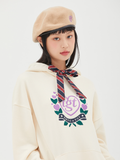 TARGETTO(ターゲット)     [TGT X RMTCRW] SCARF RIBBON HOODIE_OATMEAL