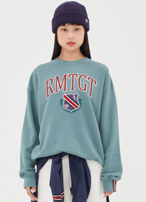 TARGETTO(ターゲット)   [TGT X RMTCRW]EMBLEM SWEAT SHIRT_GREEN