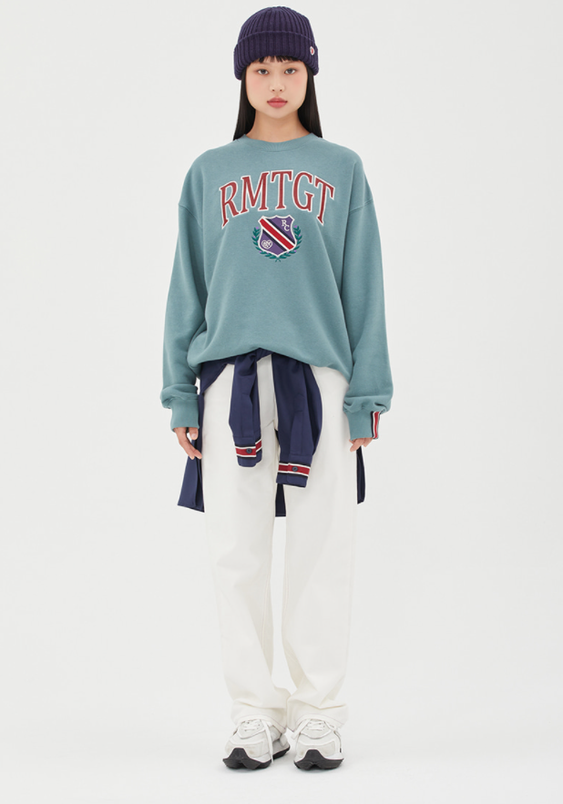 TARGETTO(ターゲット)   [TGT X RMTCRW]EMBLEM SWEAT SHIRT_GREEN