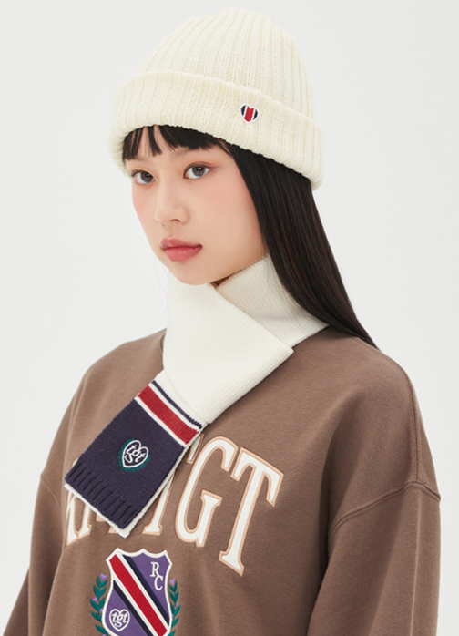 TARGETTO(ターゲット)    [TGT X RMTCRW] PETIT KNIT MUFFLER_OATMEAL