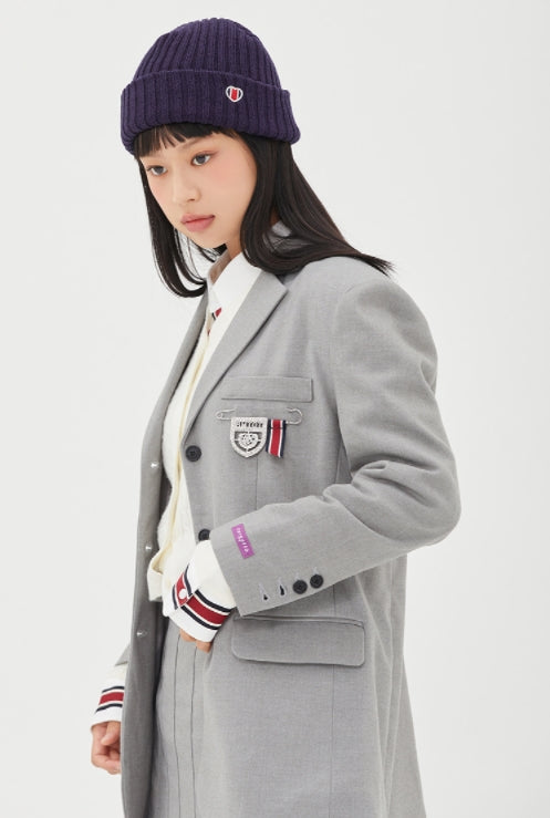 ロマンティッククラウン(ROMANTIC CROWN)  [TGT X RMTCRW]OVER-FIT BLAZER_GREY