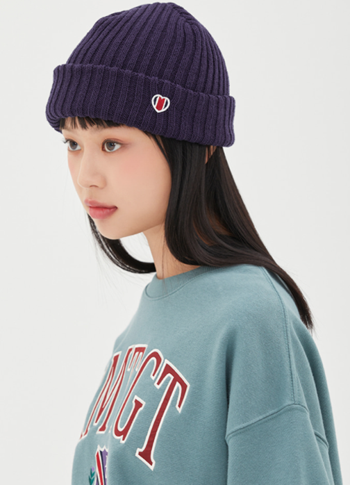 TARGETTO(ターゲット)    [TGT X RMTCRW] HEART LOGO BEANIE_NAVY