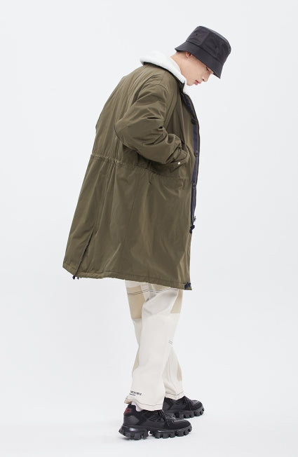 ロマンティッククラウン(ROMANTIC CROWN)  ALASKA FISHTAIL PARKA_KHAKI