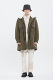 ロマンティッククラウン(ROMANTIC CROWN)  ALASKA FISHTAIL PARKA_KHAKI