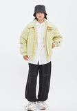 ロマンティッククラウン(ROMANTIC CROWN)  FLEECE BOMBER JACKET_LIGHT YELLOW