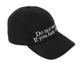 アジョバイアジョ(AJOBYAJO) "To the Haters" Cap [Black]