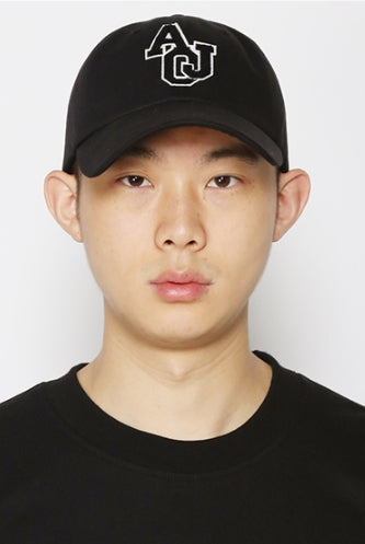 アジョバイアジョ(AJOBYAJO)  Boucle Applique Logo Cap [Black]