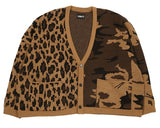 アジョバイアジョ(AJOBYAJO)  Leopard Camouflage Cardigan [Camel]