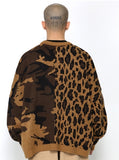 アジョバイアジョ(AJOBYAJO)  Leopard Camouflage Cardigan [Camel]