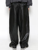 アジョバイアジョ(AJOBYAJO)  Vegan Leather Oversized Pants [Black]