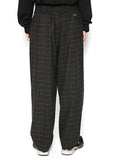 アジョバイアジョ(AJOBYAJO)  Check Oversized Trousers [Black Check]