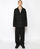 アジョバイアジョ(AJOBYAJO) Plain Batwing Oversized Blazer [Black]