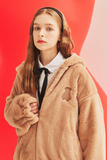 AQO_studiospace(アコスタジオスペース)   AQO BEAR FUR JACKET BEIGE