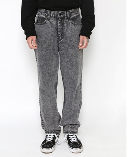 アジョバイアジョ(AJOBYAJO)  Snow Washed Jeans [Charcoal]