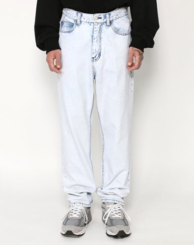 アジョバイアジョ(AJOBYAJO)  Snow Washed Jeans [White]