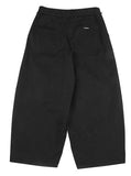 アジョバイアジョ(AJOBYAJO)  Oversized Cotton Nylon Pants [Black]
