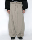 アジョバイアジョ(AJOBYAJO)  Oversized Cotton Nylon Pants [Warm Grey]