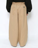 アジョバイアジョ(AJOBYAJO)  Oversized Cotton Nylon Pants [Beige]