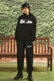 AQO_studiospace(アコスタジオスペース)   AQO VARSITY LOUNGE PANTS BLACK