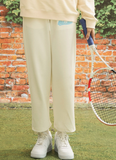 AQO_studiospace(アコスタジオスペース)   AQO VARSITY LOUNGE PANTS IVORY