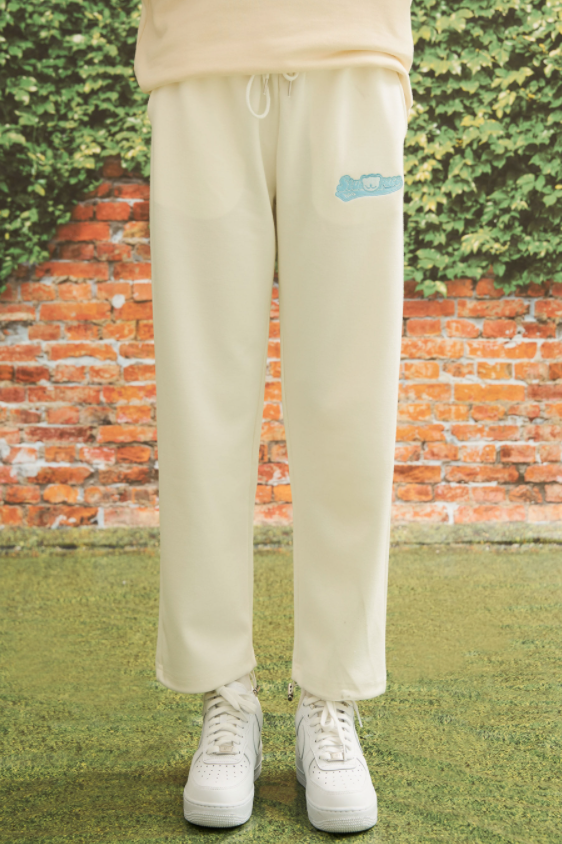 AQO_studiospace(アコスタジオスペース)   AQO VARSITY LOUNGE PANTS IVORY