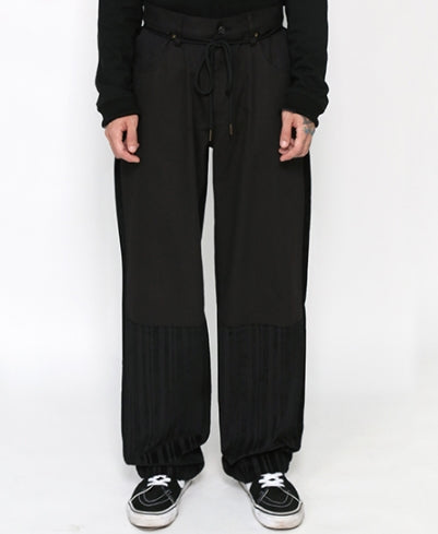 アジョバイアジョ(AJOBYAJO)  Tri Mixed Corduroy Pants [Black]
