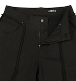 アジョバイアジョ(AJOBYAJO)  Tri Mixed Corduroy Pants [Black]