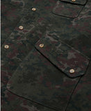 アジョバイアジョ(AJOBYAJO) Oversized Camouflage Shirt [Black]