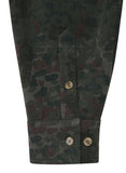 アジョバイアジョ(AJOBYAJO) Oversized Camouflage Shirt [Black]