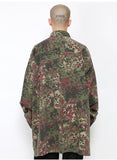アジョバイアジョ(AJOBYAJO) Oversized Camouflage Shirt [Burgundy]