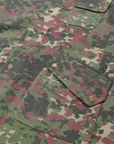 アジョバイアジョ(AJOBYAJO) Oversized Camouflage Shirt [Burgundy]