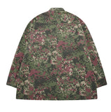 アジョバイアジョ(AJOBYAJO) Oversized Camouflage Shirt [Burgundy]
