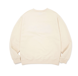 AQO_studiospace(アコスタジオスペース)    AQO VARSITY LOGO SWEATSHIRTS IVORY