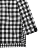 アジョバイアジョ(AJOBYAJO) Oversized Buffalo Check Mixed Shirt [White]