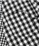 アジョバイアジョ(AJOBYAJO) Oversized Buffalo Check Mixed Shirt [White]
